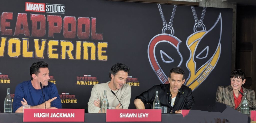 Deadpool und Wolverine Pressekonferenz